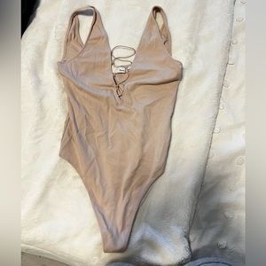 Aritzia Baby pink body suit
